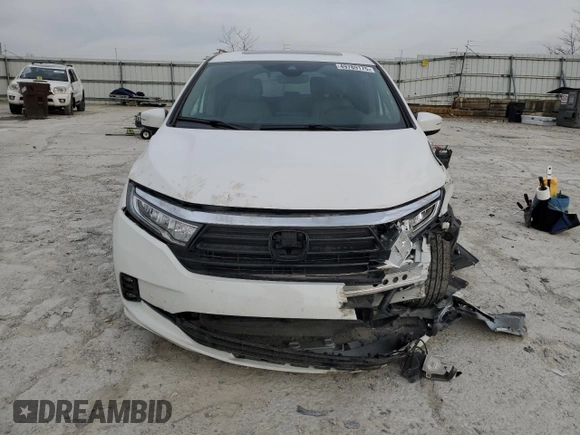 2024 Honda Odyssey Touring z VIN 5FNRL6H81RB063067, wystawiony jako Copart lot #49789175 z przebiegiem 16 581 mil mil oraz Szkoda całkowita • Salvage title. Historia ofert i sprzedaży dostępna na DreamBid. Obrazek 5.