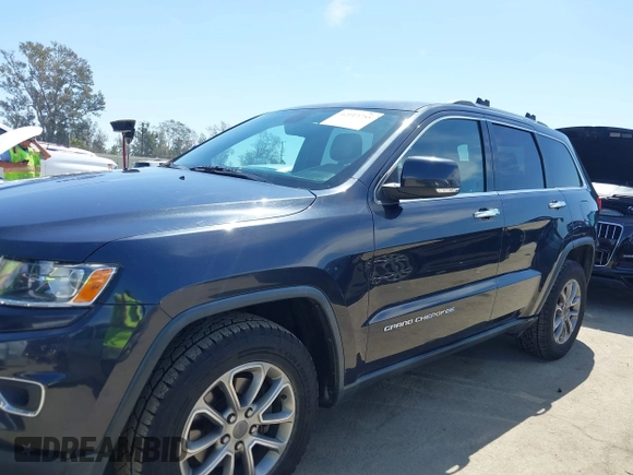 2014 Jeep Grand Cherokee Limited with VIN 1C4RJEBM4EC410243, listed as a IAAI auction lot 42013788 with 177,218 mi miles. Bid and sale history available at carsss.com. Image 14.