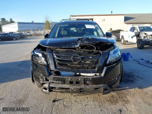 2024 Nissan Pathfinder SL with VIN 5N1DR3CC9RC219030, listed as a IAAI auction lot 40865085 with 1,173 mi miles. Bid and sale history available at carsss.com. Image 12.