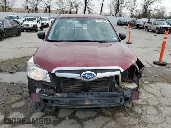 2015 Subaru Forester 2.5i with VIN JF2SJAAC5FG803988, listed as a Copart auction lot 49495075 with 154,119 mi miles and Salvage Title. Bid and sale history available at carsss.com. Image 5.