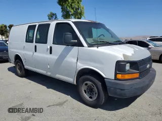 2008 Chevrolet Express Cargo z VIN 1GCGG25C581202010, wystawiony jako Copart lot #61499705 z przebiegiem 316 849 mil mil oraz Czysty tytuł • Clean title. Historia ofert i sprzedaży dostępna na DreamBid. Obrazek 4.