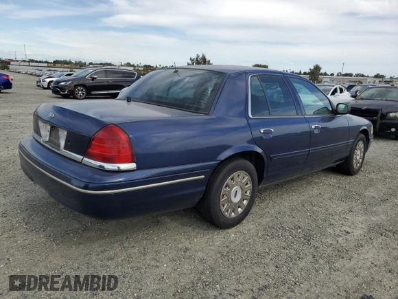2004 Ford Police Interceptor Base w/3.27 Axle with VIN 2FAFP71W54X185452, listed as a Copart auction lot 57003145 with 159,532 mi miles and Clean title. Bid and sale history available at DreamBid. Image 3.