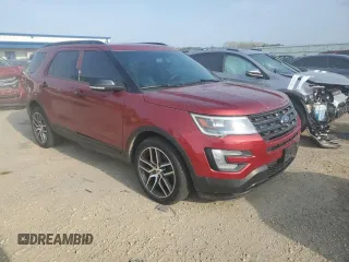 2016 Ford Explorer Sport with VIN 1FM5K8GT1GGC25930, listed as a Copart auction lot 54851565 with 125,691 mi miles and Non Repairable. Bid and sale history available at carsss.com. Image 4.