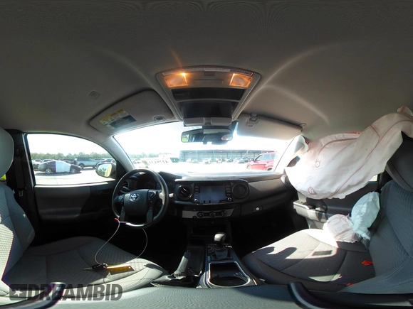 2021 Toyota Tacoma SR with VIN 3TYRX5GN4MT009048, listed as a IAAI auction lot 42291313 with 26,197 mi miles and . Bid and sale history available at DreamBid. Image 19.
