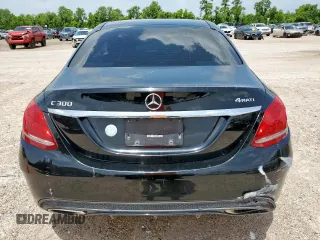 2015 Mercedes-Benz C 300 Luxury with VIN 55SWF4KB0FU013726, listed as a Copart auction lot 62766725 with 75,380 mi miles and Salvage title. Bid and sale history available at DreamBid. Image 6.