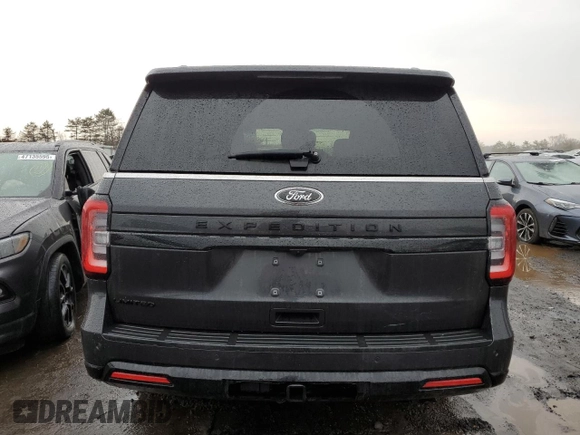 2022 Ford Expedition Limited with VIN 1FMJU2AT0NEA44213, listed as a Copart auction lot 47059155 with 47,325 mi miles and Salvage title. Bid and sale history available at DreamBid. Image 6.