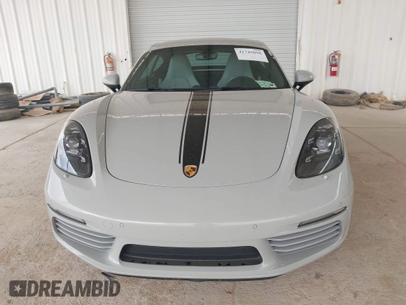 2024 Porsche 718 Cayman with VIN WP0AA2A83RK255017, listed as a IAAI auction lot 41745890 with 15,429 mi miles and . Bid and sale history available at DreamBid. Image 12.