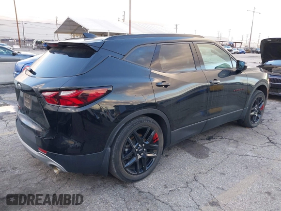 2020 Chevrolet Blazer LT with VIN 3GNKBCRS6LS644955, listed as a IAAI auction lot 41593728 with 59,729 mi miles and . Bid and sale history available at DreamBid. Image 4.