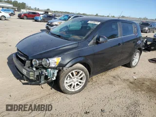 2014 Chevrolet Sonic LT with VIN 1G1JC6SH0E4197293, listed as a Copart auction lot 46496315 with 17,199 mi miles and Salvage Title. Bid and sale history available at carsss.com. Image 1.