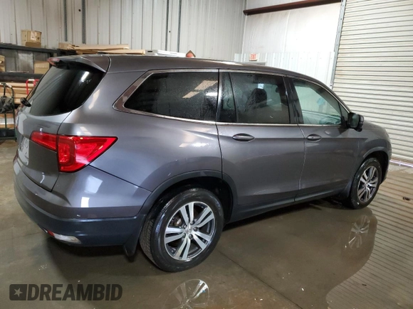 2017 Honda Pilot EX-L with VIN 5FNYF5H55HB026170, listed as a Copart auction lot 86616014 with 169,278 mi miles and Clean Title. Bid and sale history available at carsss.com. Image 3.