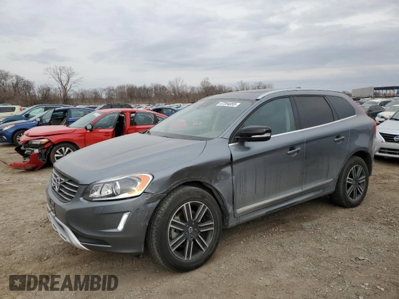2017 Volvo XC60 Dynamic z VIN YV440MRRXH2107984, wystawiony jako Copart lot #47284055 z przebiegiem 67 043 mil mil oraz Szkoda całkowita • Salvage title. Historia ofert i sprzedaży dostępna na DreamBid. Obrazek 1.
