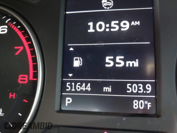 2019 Audi A3 Premium with VIN WAUAUGFF1K1011810, listed as a IAAI auction lot 41085240 with 51,644 mi miles and . Bid and sale history available at DreamBid. Image 15.