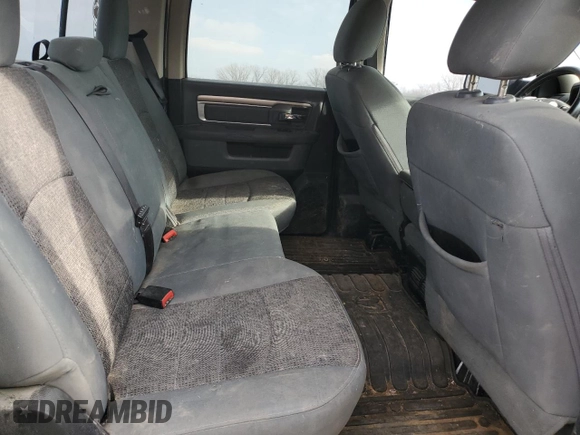 2017 Ram 2500 SLT with VIN 3C6UR5DL4HG733451, listed as a Copart auction lot 87369004 with 275,940 mi miles and Salvage title. Bid and sale history available at DreamBid. Image 10.
