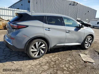 2023 Nissan Murano SL with VIN 5N1AZ2CS6PC134308, listed as a Copart auction lot 42915025 with 23,972 mi miles and Non Repairable. Bid and sale history available at carsss.com. Image 3.