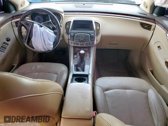 2011 Buick LaCrosse CXL with VIN 1G4GC5ED9BF364444, listed as a Copart auction lot 60605035 with 122,083 mi miles and Salvage title. Bid and sale history available at DreamBid. Image 8.