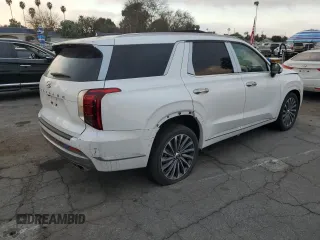 2024 Hyundai Palisade Calligraphy z VIN KM8R74GE4RU798760, wystawiony jako Copart lot #85538754 z przebiegiem Nie podano mil oraz Czysty tytuł • Clean title. Historia ofert i sprzedaży dostępna na DreamBid. Obrazek 3.
