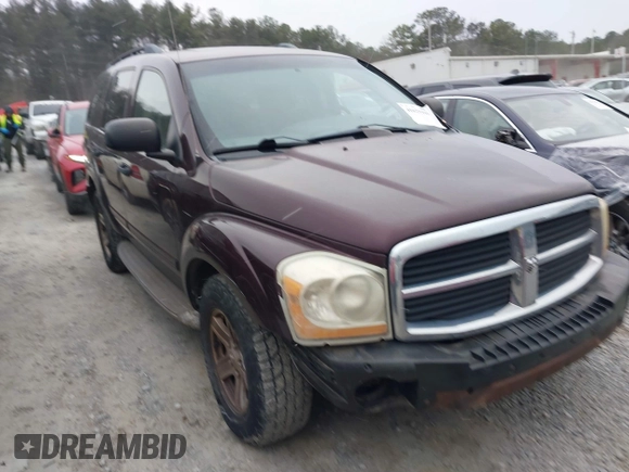2005 Dodge Durango SLT with VIN 1D4HB48D25F576739, listed as a IAAI auction lot 41625445 with 316,365 mi miles and . Bid and sale history available at DreamBid. Image 1.