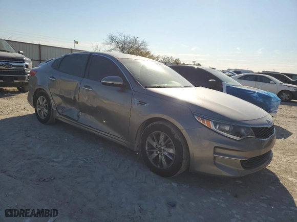 2017 Kia Optima LX with VIN 5XXGT4L36HG174541, listed as a Copart auction lot 83453764 with NaN miles and Salvage Title. Bid and sale history available at carsss.com. Image 4.