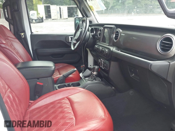 2019 Jeep Wrangler Unlimited Sahara with VIN 1C4HJXEN2KW558851, listed as a IAAI auction lot 42205584 with 175,701 mi miles and . Bid and sale history available at DreamBid. Image 5.