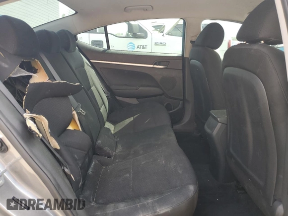 2019 Hyundai Elantra SE with VIN 5NPD74LF4KH497483, listed as a Copart auction lot 50927085 with 74,711 mi miles and Salvage Title. Bid and sale history available at DreamBid. Image 10.