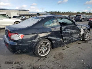2012 BMW 3 Series 328i xDrive with VIN WBAKF5C50CE656831, listed as a Copart auction lot 83338674 with 0 mi miles and Salvage Title. Bid and sale history available at carsss.com. Image 3.