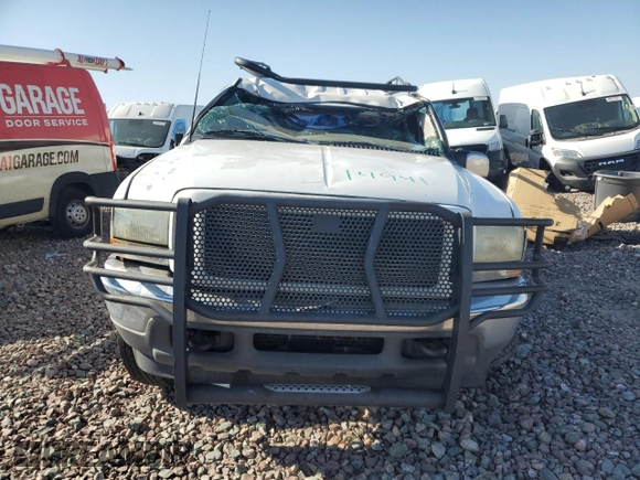 2001 Ford F-250 XL with VIN 1FTNW20L71ED89038, listed as a Copart auction lot 60929745 with 287,403 mi miles and Salvage title. Bid and sale history available at DreamBid. Image 5.