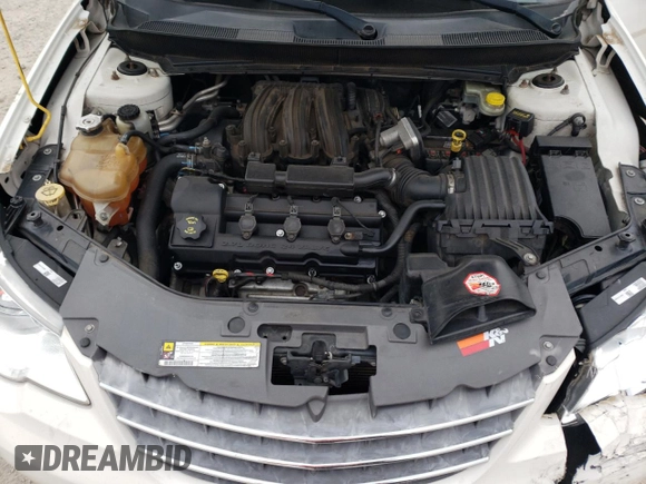 2008 Chrysler Sebring Touring with VIN 1C3LC55R18N295282, listed as a Copart auction lot 87850465 with 123,728 mi miles and Salvage Title. Bid and sale history available at DreamBid. Image 13.