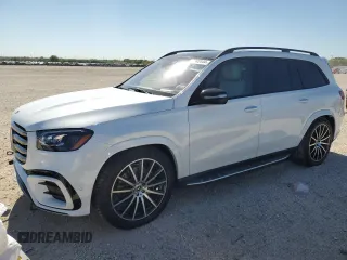 2024 Mercedes-Benz GLS 580 z VIN 4JGFF8FE2RB249147, wystawiony jako Copart lot #81093444 z przebiegiem Nie podano mil oraz Szkody całkowita. Historia ofert i sprzedaży dostępna na DreamBid. Obrazek 1.