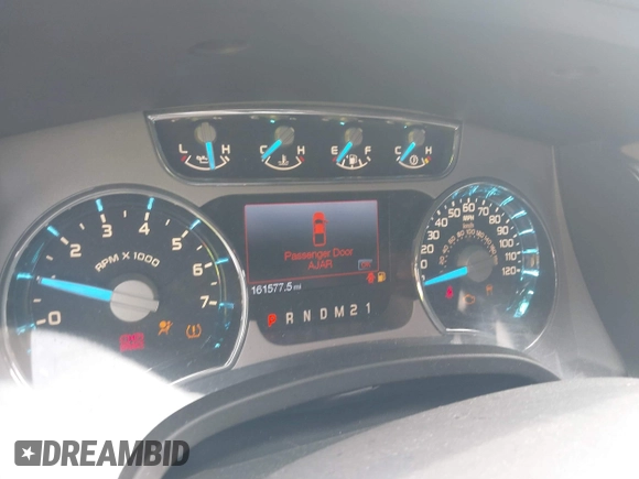 2013 Ford F-150 XL with VIN 1FTFW1ET7DFE02960, listed as a IAAI auction lot 41577436 with 161,577 mi miles. Bid and sale history available at carsss.com. Image 7.