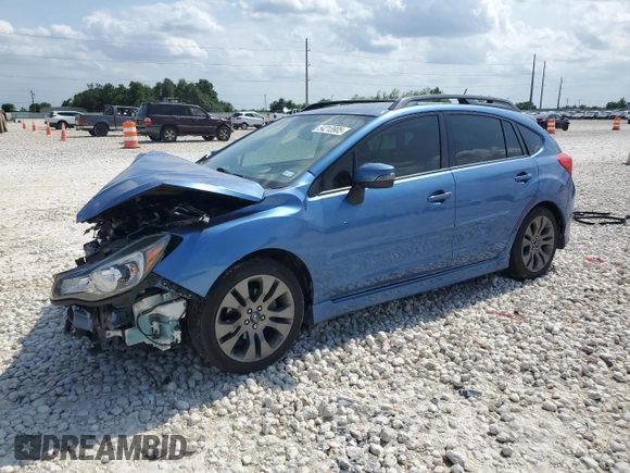 2015 Subaru Impreza Special Sports Limited z VIN JF1GPAZ60FH255206, wystawiony jako Copart lot #54213905 z przebiegiem 67 604 mil mil oraz Szkoda całkowita • Salvage title. Historia ofert i sprzedaży dostępna na DreamBid. Obrazek 1.