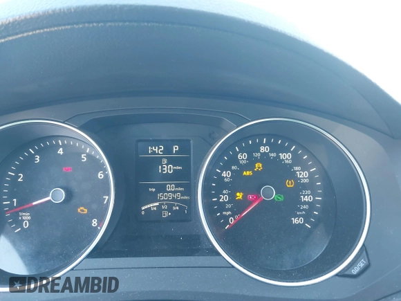 2015 Volkswagen Jetta Sedan 1.8T SE w/Connectivity with VIN 3VWD07AJ6FM303403, listed as a IAAI auction lot 41330778 with 150,949 mi miles. Bid and sale history available at carsss.com. Image 7.