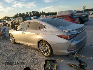 2022 Lexus ES with VIN 58AFZ1B14NU136244, listed as a Copart auction lot 76293464 with 6,279 mi miles and Salvage Title. Bid and sale history available at carsss.com. Image 2.
