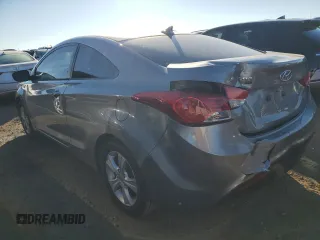 2013 Hyundai Elantra Coupe GS PZEV with VIN KMHDH6AE6DU013045, listed as a Copart auction lot 81542714 with 96,519 mi miles and Salvage Title. Bid and sale history available at carsss.com. Image 2.