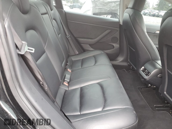 2023 Tesla Model 3 Long Range with VIN 5YJ3E1EB9PF607217, listed as a Copart auction lot 50103645 with 82,198 mi miles and Salvage Title. Bid and sale history available at DreamBid. Image 10.
