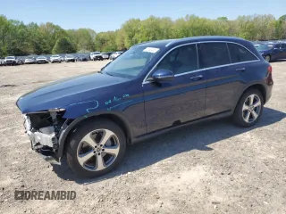 2021 Mercedes-Benz GLC with VIN W1N0G8EB4MF878174, listed as a Copart auction lot 52540405 with 41,304 mi miles and Salvage Title. Bid and sale history available at carsss.com. Image 1.