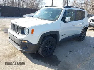 2017 Jeep Renegade Latitude with VIN ZACCJBBB9HPG56028, listed as a IAAI auction lot 41780912 with 55,482 mi miles. Bid and sale history available at carsss.com. Image 18.
