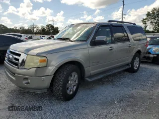 2008 Ford Expedition Max SSV with VIN 1FMFK15588LA64923, listed as a Copart auction lot 60997435 with 223,446 mi miles and Salvage title. Bid and sale history available at DreamBid. Image 2.