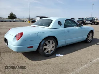 2004 Ford Thunderbird Deluxe with VIN 1FAHP60A14Y103516, listed as a Copart auction lot 52055585 with 69,655 mi miles and Salvage Title. Bid and sale history available at carsss.com. Image 3.