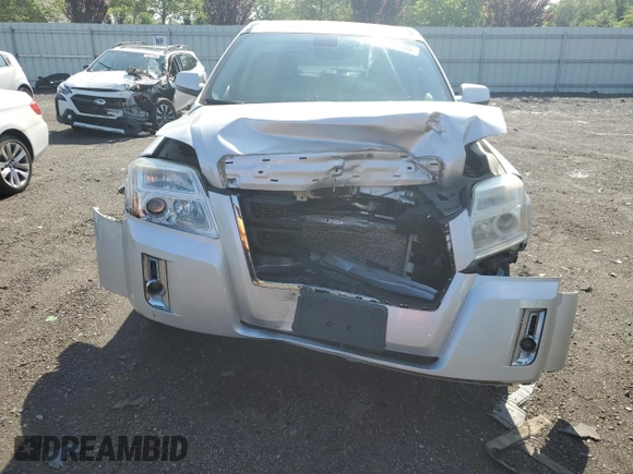 2011 GMC Terrain SLE-1 with VIN 2CTALMEC9B6456924, listed as a Copart auction lot 58841595 with 72,165 mi miles and Salvage title. Bid and sale history available at DreamBid. Image 5.