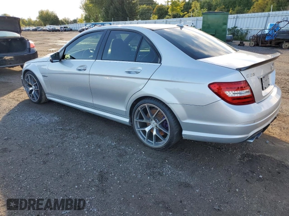 2009 Mercedes-Benz C 63 AMG with VIN WDDGF77X09F344369, listed as a Copart auction lot 71540514 with 221,938 mi miles and Non Repairable. Bid and sale history available at DreamBid. Image 2.