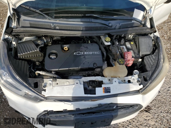 2016 Chevrolet Spark LS with VIN KL8CB6SA8GC642970, listed as a Copart auction lot 87761275 with 133,131 mi miles and Salvage Title. Bid and sale history available at carsss.com. Image 12.