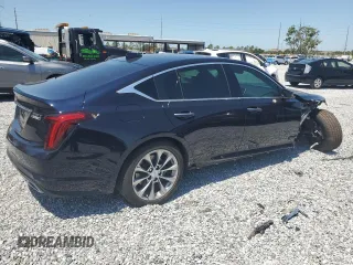 2020 Cadillac CT5 Premium Luxury z VIN 1G6DN5RK5L0128648, wystawiony jako Copart lot #52849285 z przebiegiem 21 862 mil mil oraz Szkoda całkowita • Salvage title. Historia ofert i sprzedaży dostępna na DreamBid. Obrazek 3.