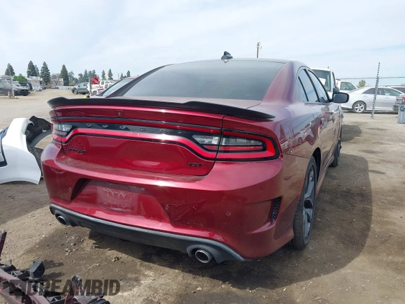 2021 Dodge Charger GT with VIN 2C3CDXHG2MH647775, listed as a IAAI auction lot 41697313 with 51,298 mi miles and . Bid and sale history available at DreamBid. Image 4.