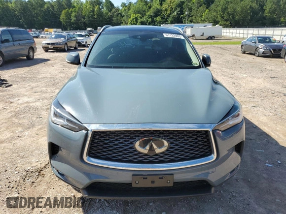 2022 Infiniti QX50 Luxe with VIN 3PCAJ5BB4NF121085, listed as a Copart auction lot 61133965 with 61,857 mi miles and Salvage title. Bid and sale history available at DreamBid. Image 5.