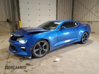 2017 Chevrolet Camaro 2SS with VIN 1G1FH1R72H0192597, listed as a Copart auction lot 59079735 with 83,491 mi miles and Salvage title. Bid and sale history available at DreamBid. Image 1.