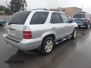 2005 Acura MDX Touring with VIN 2HNYD18935H555408, listed as a IAAI auction lot 41782216 with 208,346 mi miles. Bid and sale history available at carsss.com. Image 4.