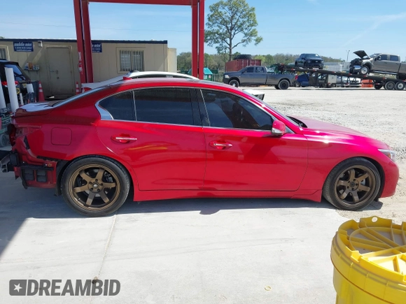 2022 Infiniti Q50 Luxe z VIN JN1EV7BP0NM310534, wystawiony jako IAAI lot #41588987 z przebiegiem 50 949 mil mil oraz . Historia ofert i sprzedaży dostępna na DreamBid. Obrazek 14.