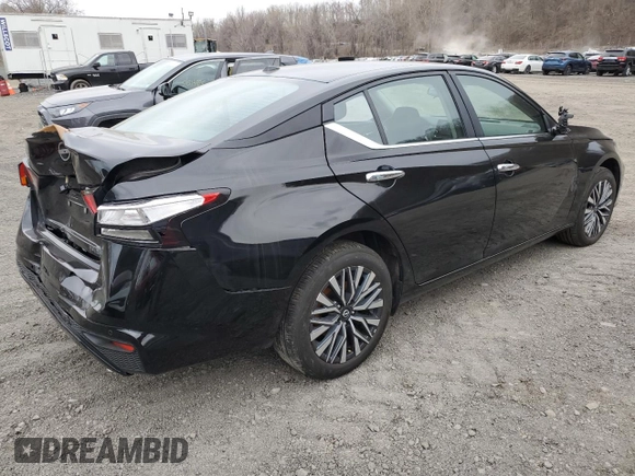 2025 Nissan Altima SV with VIN 1N4BL4DW6SN308033, listed as a Copart auction lot 52924055 with 1,989 mi miles and Salvage Title. Bid and sale history available at DreamBid. Image 3.