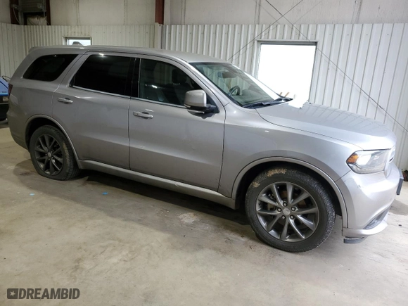 2017 Dodge Durango GT with VIN 1C4RDHDG3HC917459, listed as a Copart auction lot 47093685 with 167,466 mi miles and Salvage Title. Bid and sale history available at carsss.com. Image 4.