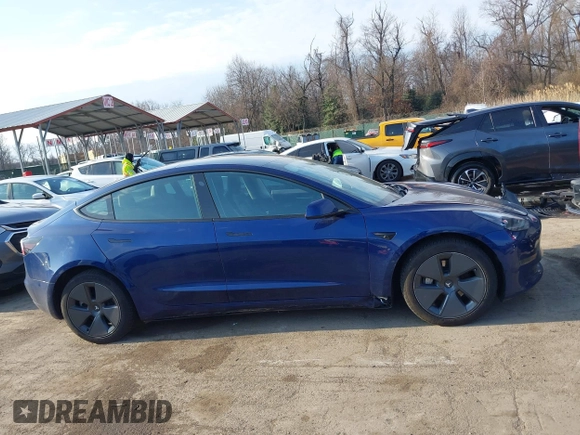 2023 Tesla Model 3 with VIN 5YJ3E1EA1PF655558, listed as a IAAI auction lot 41668827 with 68,778 mi miles and . Bid and sale history available at carsss.com. Image 13.